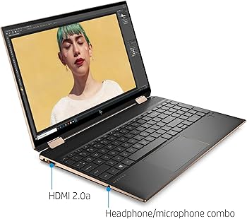 HP Spectre X360 15,6 polegadas 4K UHD Touch-Screen 512GB SSD +