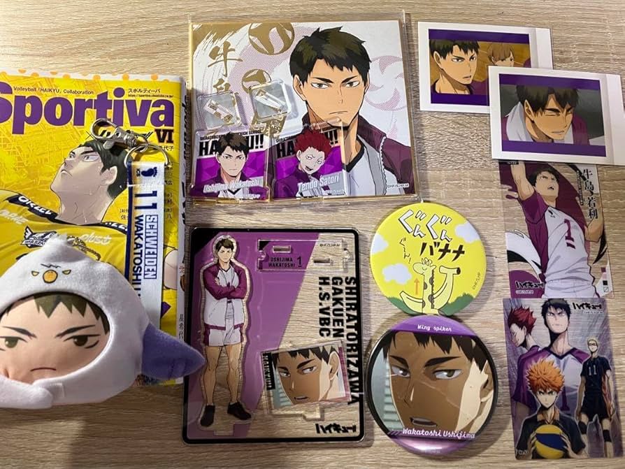 Amazon.co.jp: ハイ キュ ー 牛島若利 グッズ まとめ売り : おもちゃ