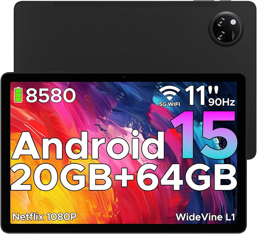 Amazon.com : DOOGEE Tab A9+ 11 inch Tablet with 90Hz,8580mAh,20GB+