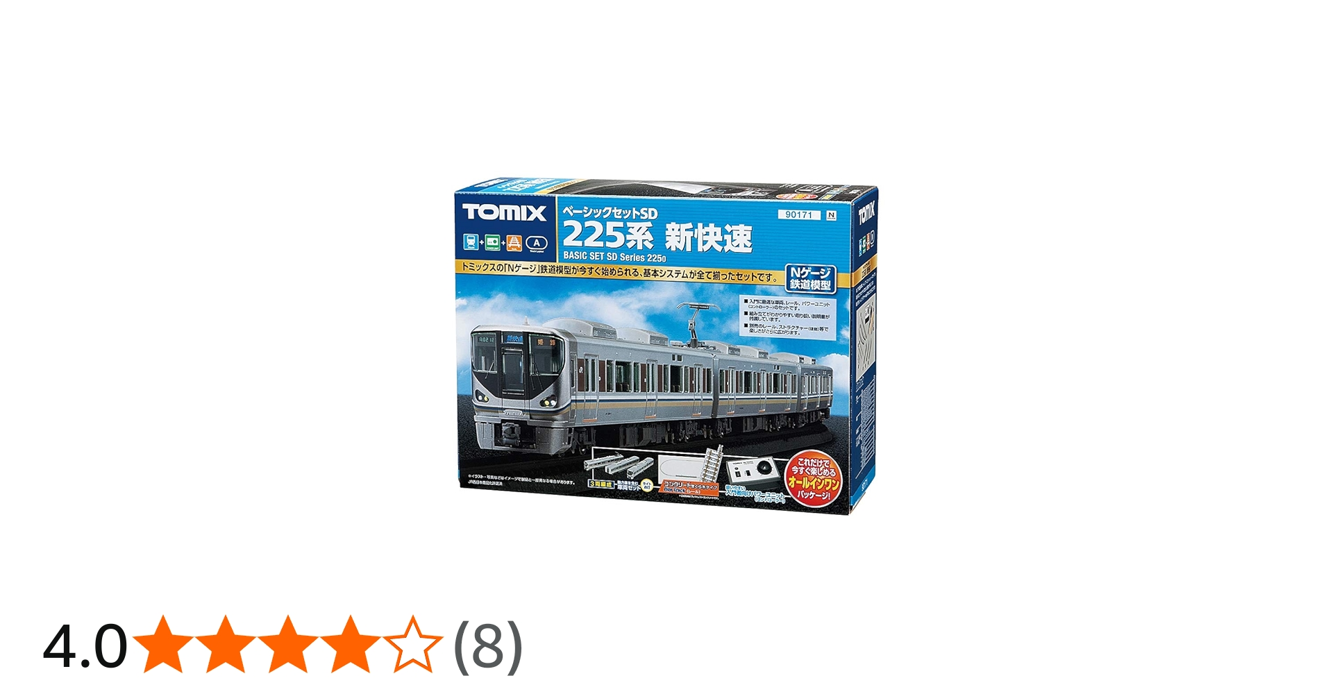 Amazon.co.jp: TOMIX Nゲージ ベーシックセットSD 225系 新快速 90171
