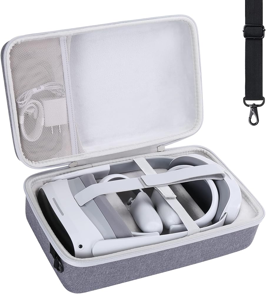 Pico4ヘッドセット,コントローラー 専用ケース 追加アダプタ有り 256GB