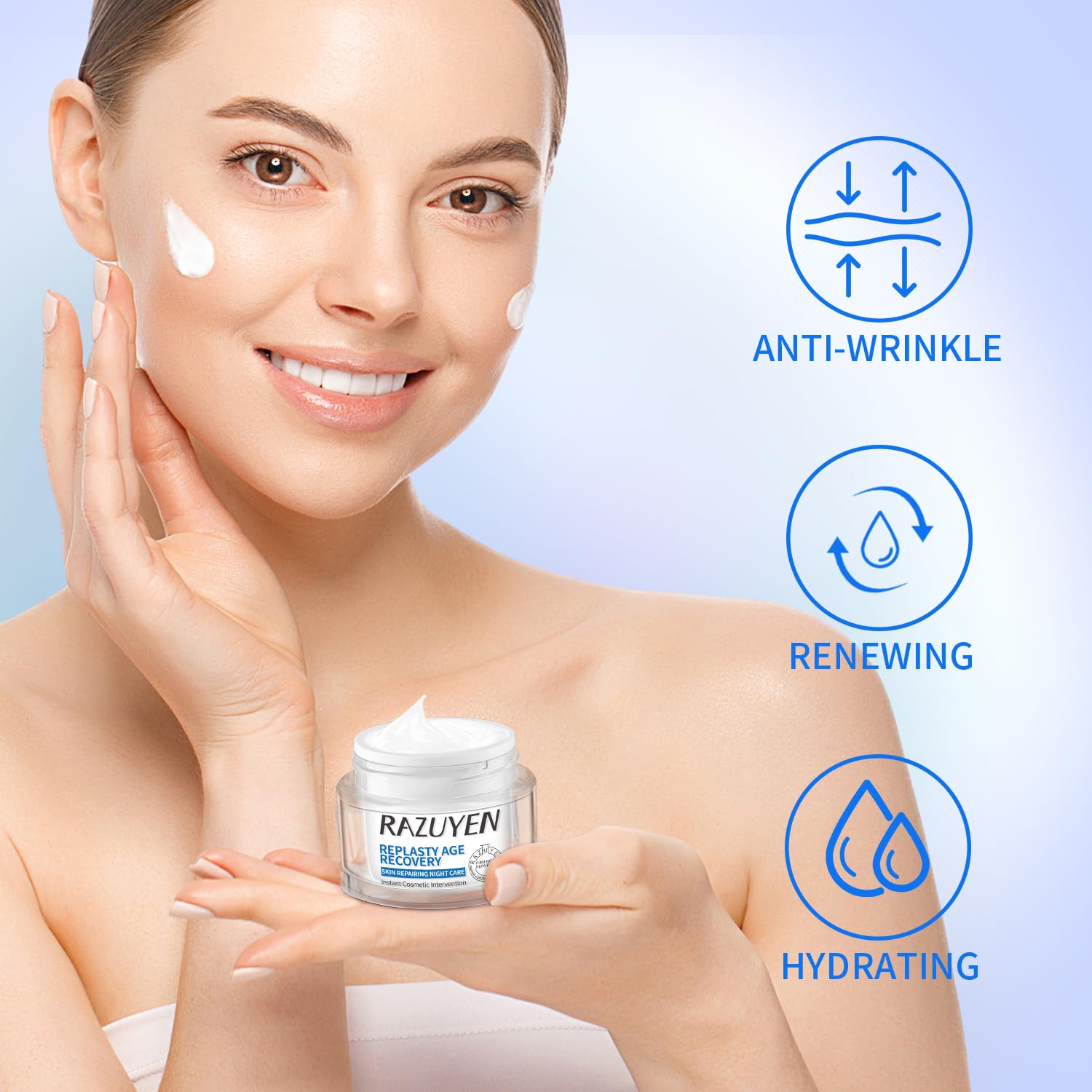 Amazon.com: RAZUYEN Anti-Wrinkle Facial Night Cream with 9% Pro