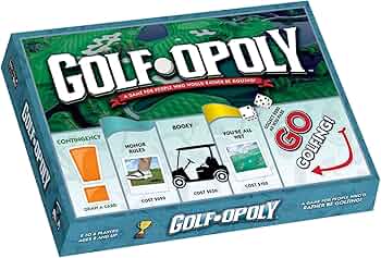 Amazon.com: Outset Media Golf-Opoly Board Game - A Property