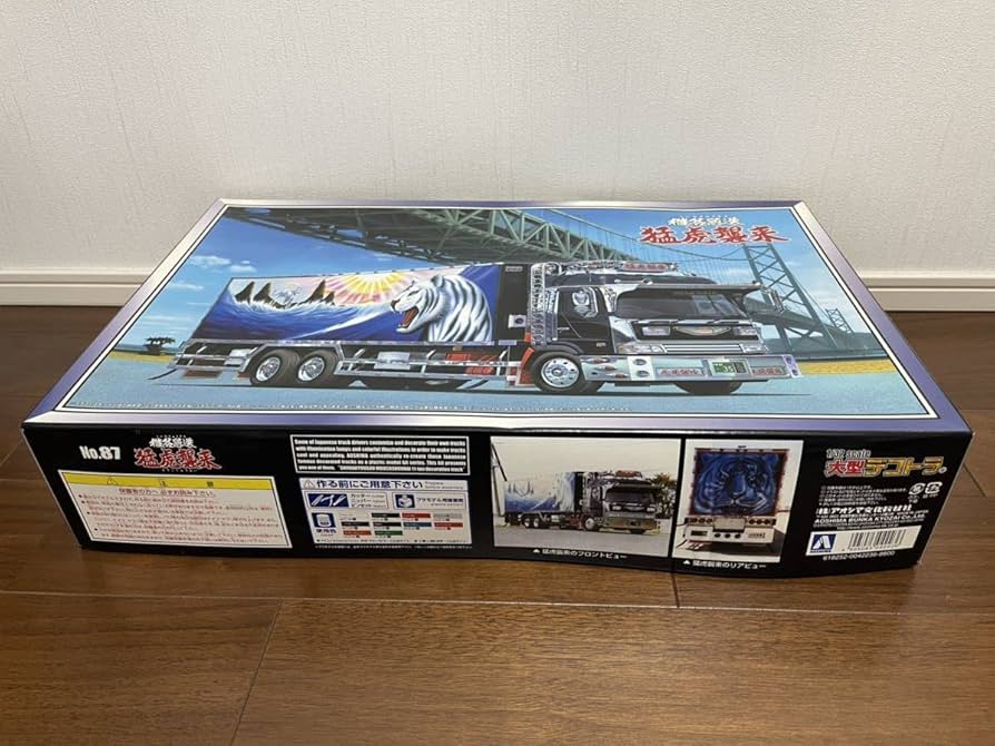 Amazon.co.jp: アオシマ 猛虎襲来 椎名急送 プロフィア 大型デコトラNo