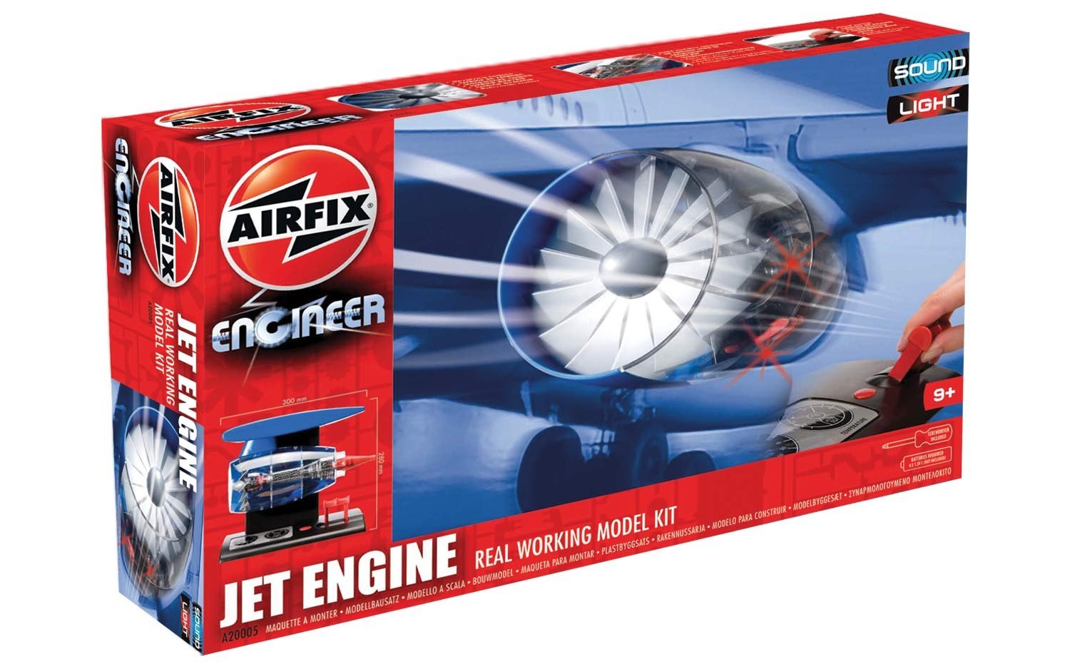 Buy Airfix A20005 Real Working Engineer Jet Engine Model Kit