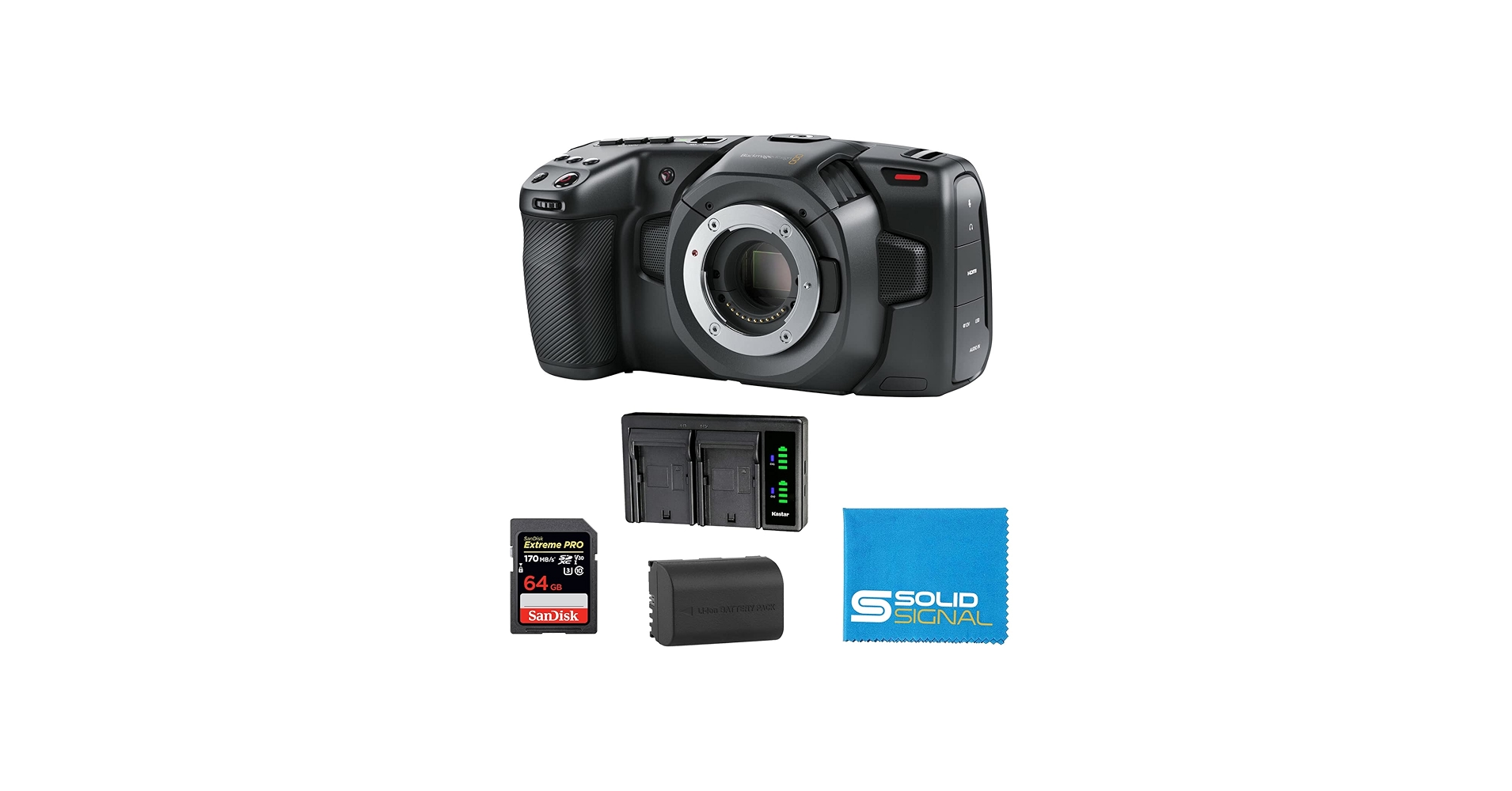 Amazon.com : Blackmagic Design Pocket Cinema Camera 4K Bundle