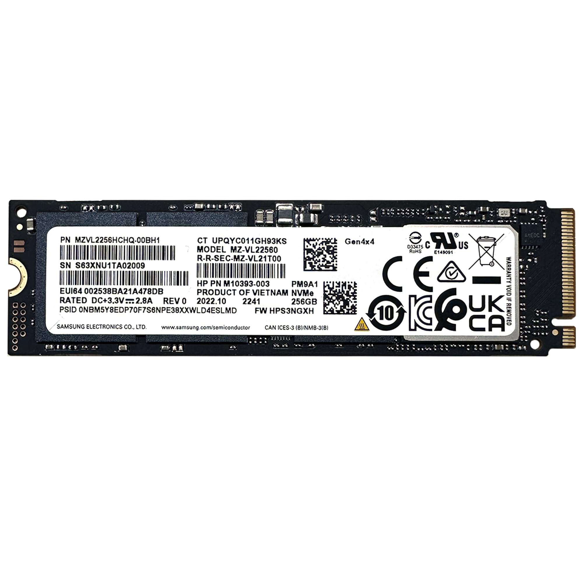 Amazon.com: OEM Samsung PM9A1 256GB M.2 PCIe NVME Solid State