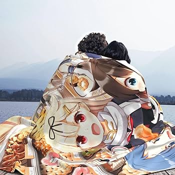 Amazon｜ブランケット 膝掛け フランネル 夕立 艦これ 可愛い アニメ