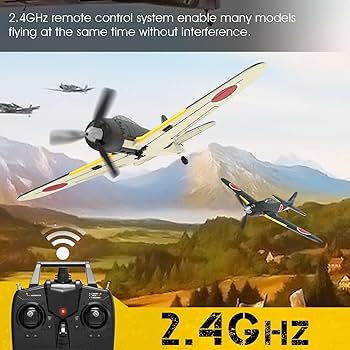 Amazon.com: VOLANTEXRC RC Plane for Beginners, 4CH WWII RC