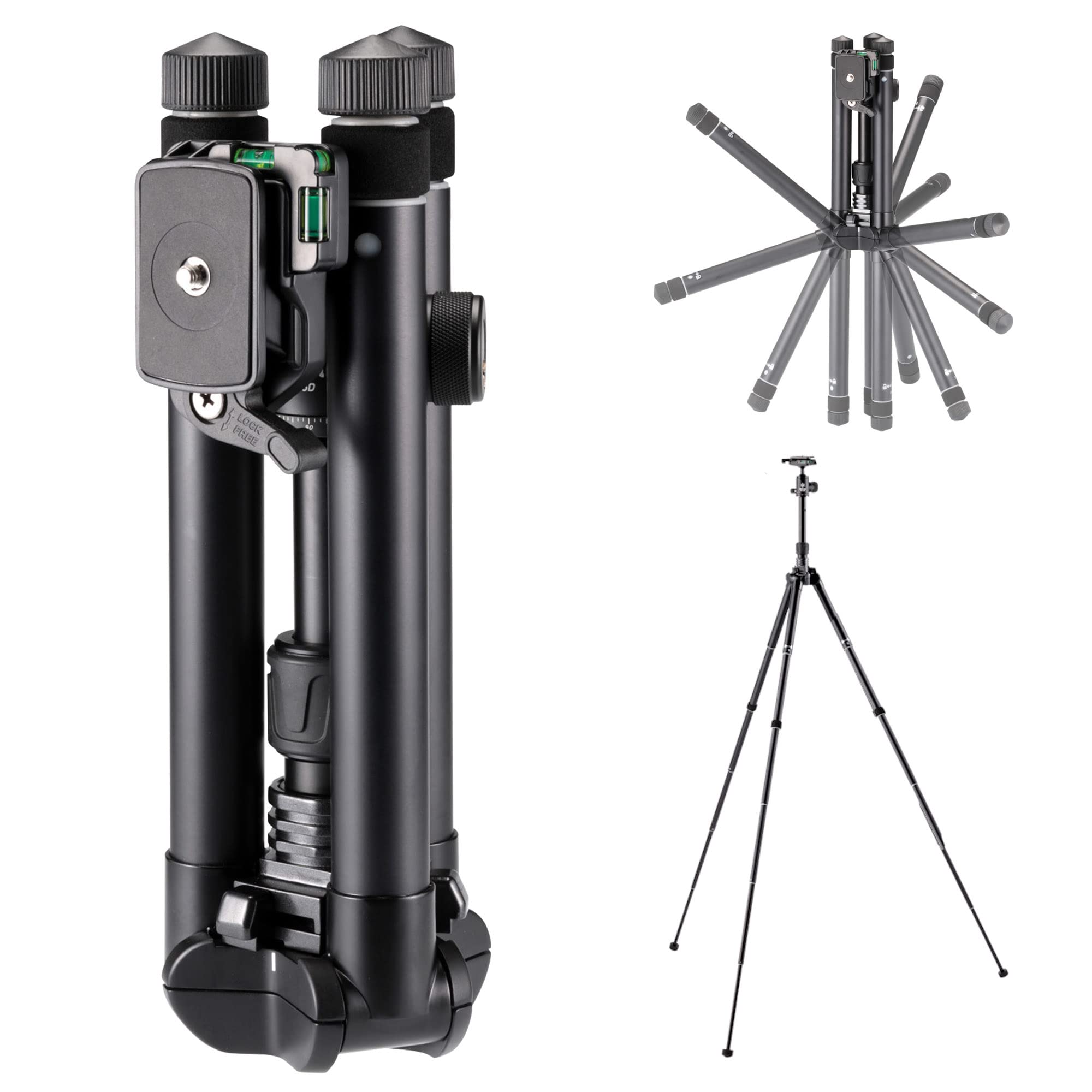 Amazon | ベルボン Velbon 小型トラベル三脚 UT-53II AZ 全高:149.5cm