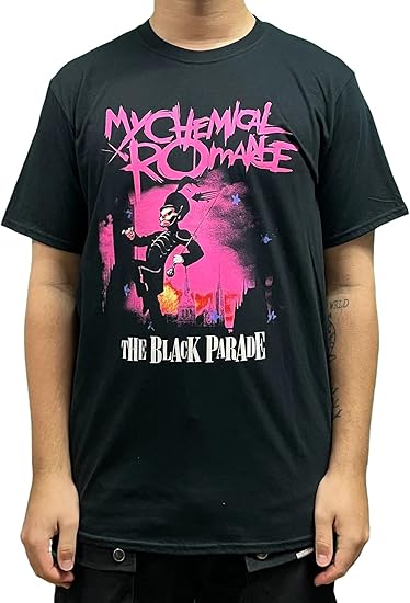 Amazon | My Chemical Romance T Shirt ブラック Parade March Band