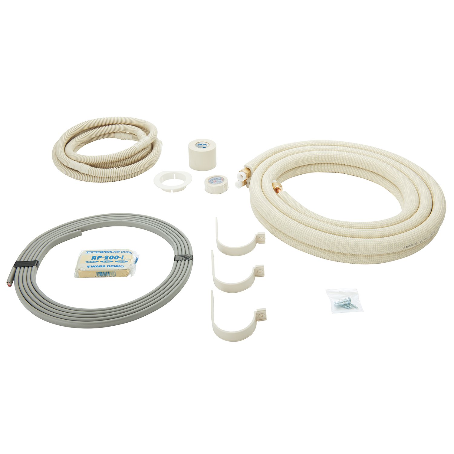 Amazon.co.jp: 因幡電工 フレア加工済空調配管セット PHタイプ(家庭用