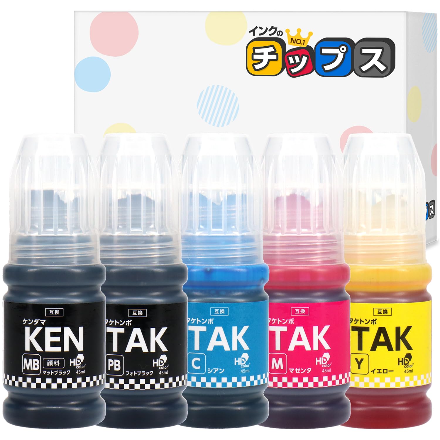 Amazon.co.jp: 【インクのチップス】 KEN (ケンダマ) TAK (タケトンボ
