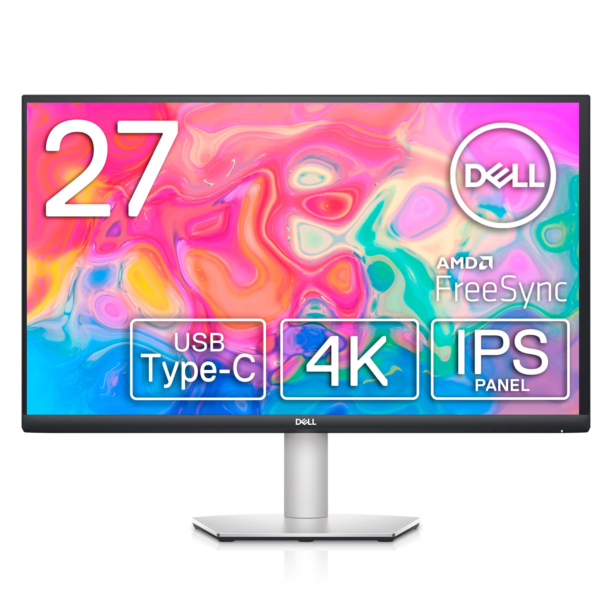 Dell 27 4K UHD USB-C Monitor - S2722QC, UHD (3840 x 2160) Display