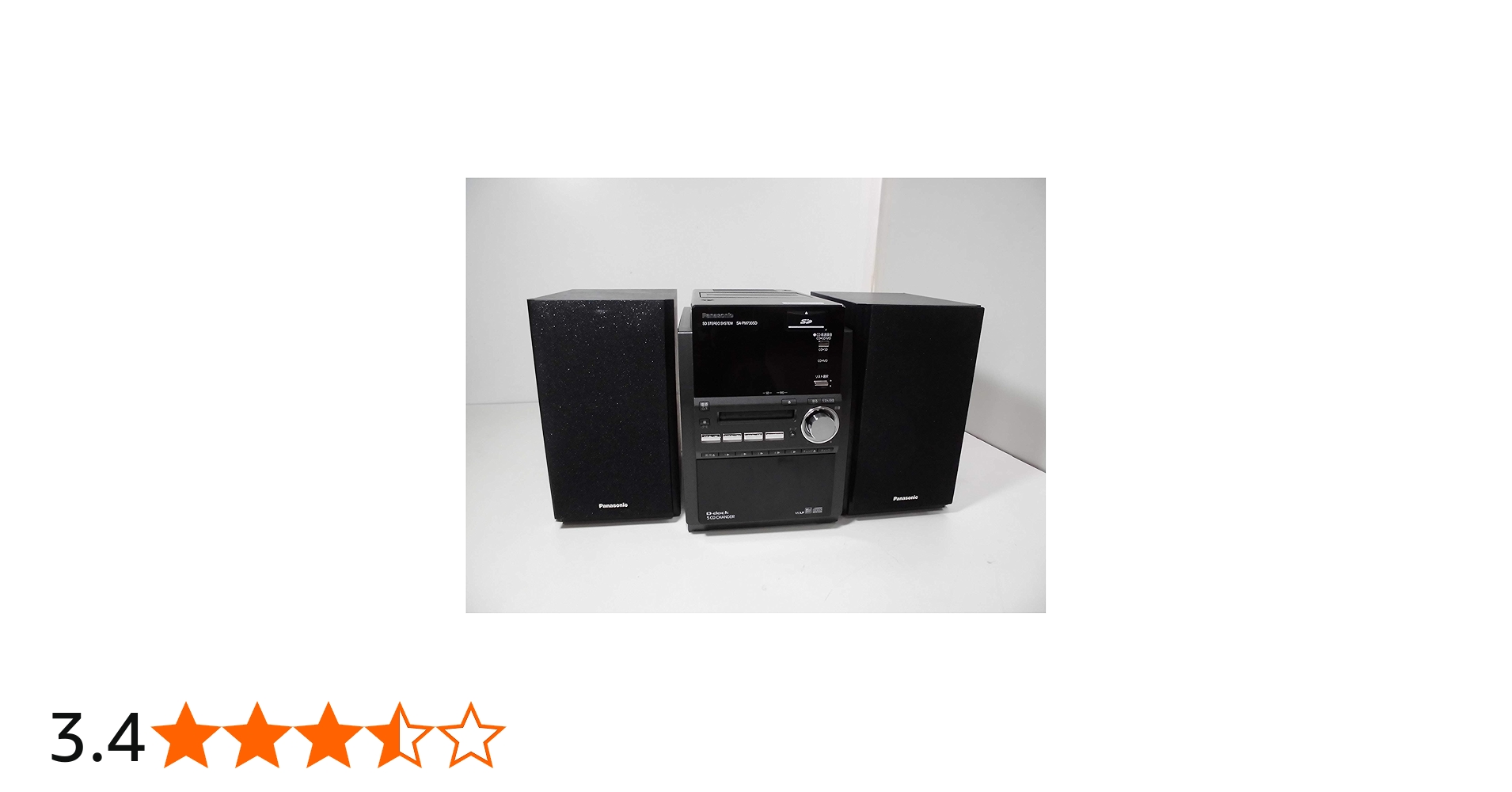 Amazon.co.jp: Panasonic D-dock SDステレオシステム(ブラック) SC