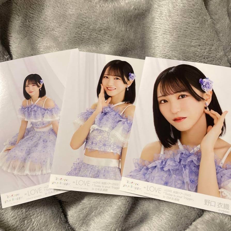 Amazon.co.jp: イコラブ 野口衣織 生写真 武道館 コンプ ツアー衣装 X