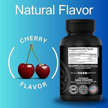 Amazon.com: Iman Vitamins Halal Vitamin D3 with K2 Chewable