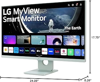 Amazon.com: LG 27SR50F-G Smart Monitor 27-Inch FHD (1920x1080) IPS