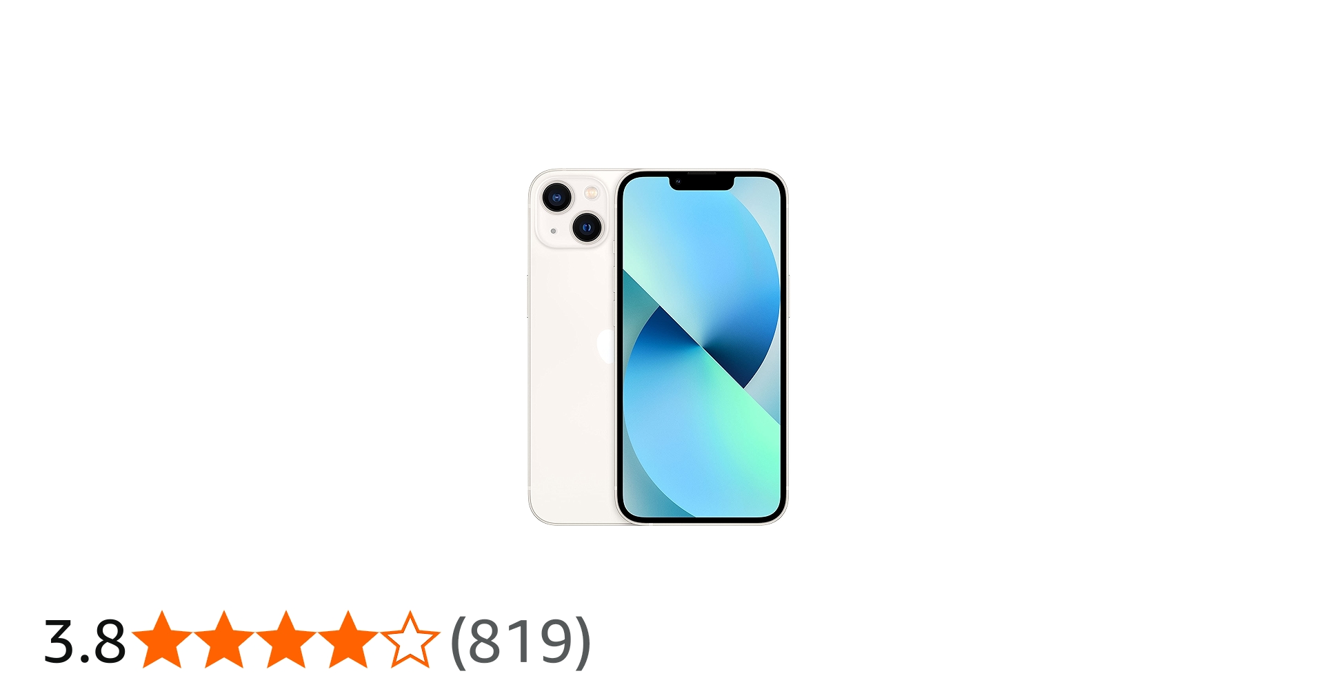 Amazon | 【整備済み品】 Apple iPhone 13 256GB スターライト SIM