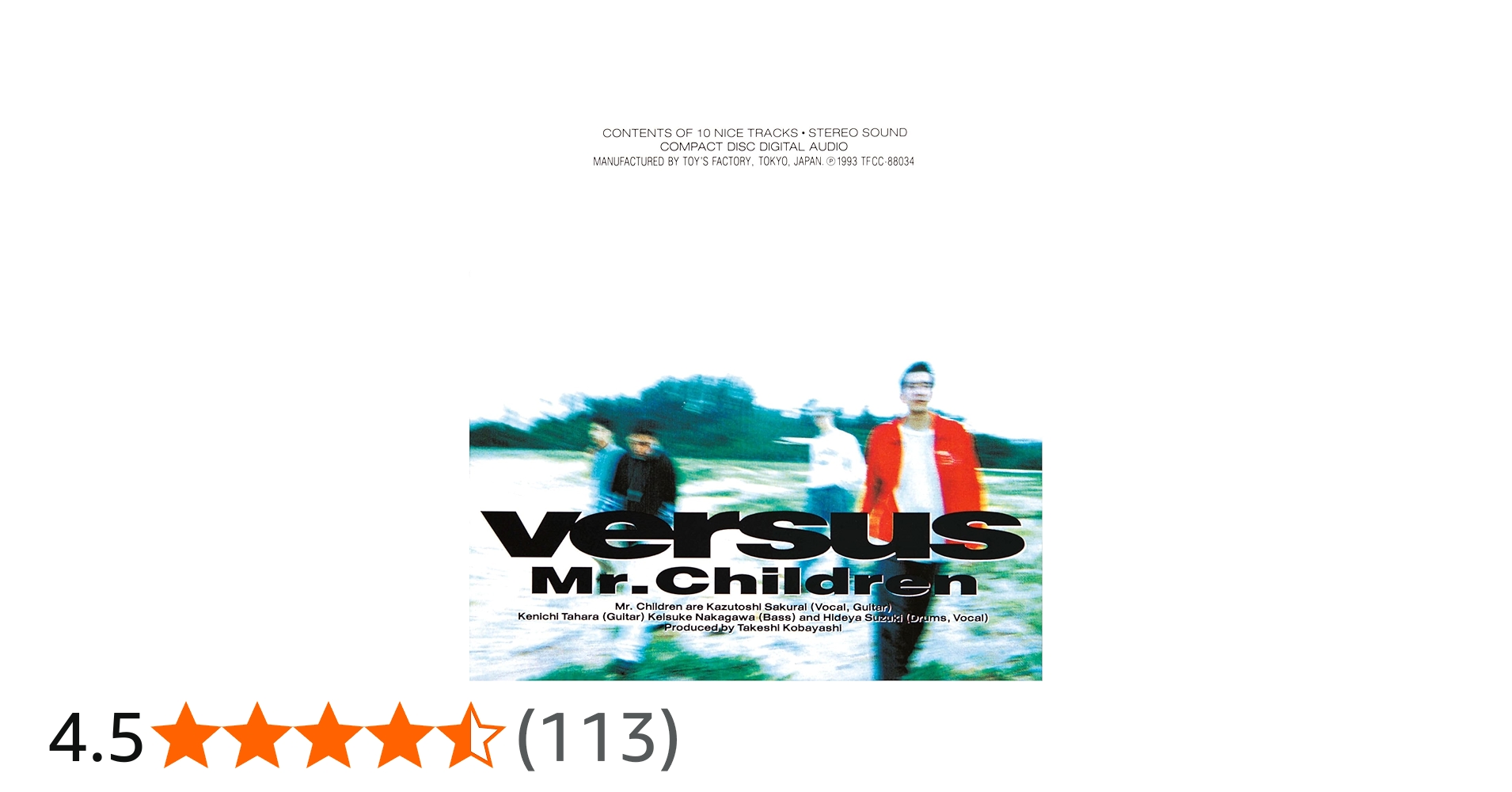 Amazon.co.jp: Versus - Mr.Children: ミュージック