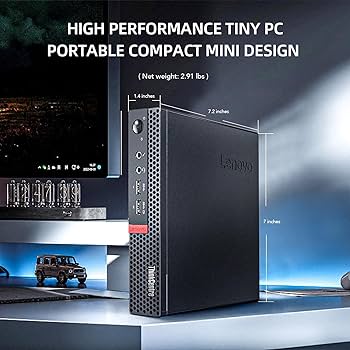 Amazon.com: Lenovo ThinkCentre M710q Tiny Desktop Computer, 6th