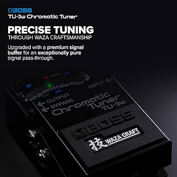 Amazon.com: BOSS TU-3W Waza Craft Compact Chromatic Tuner