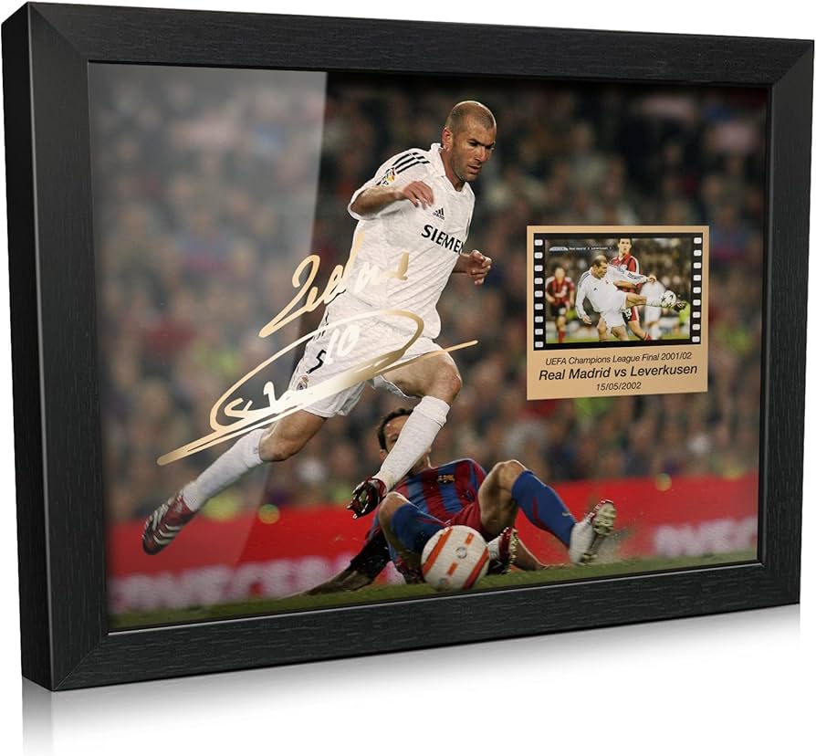 Amazon.co.jp: ORIMAMI サイン入りサッカーボール ジネディーヌ ジダン