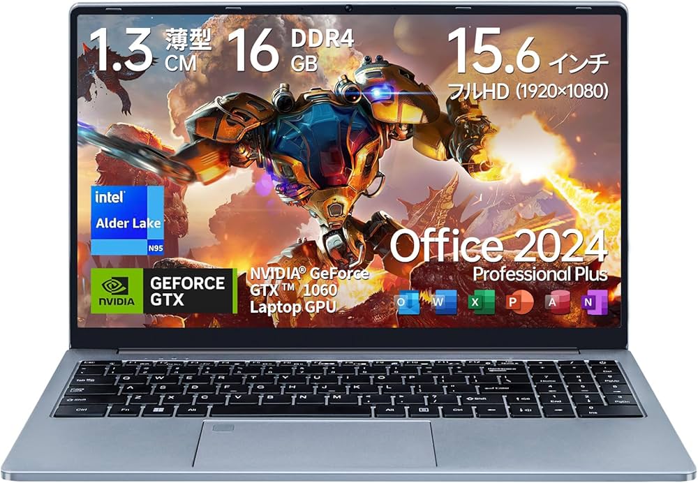 Amazon.co.jp: ノートパソコン office2024 搭載 Win11pro 15.6インチ