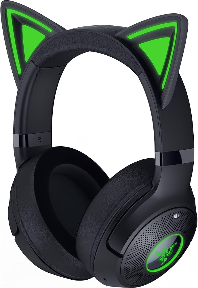 Razer Kraken Kitty V2 BT Wireless RGB Headset: Chroma RGB Kitty