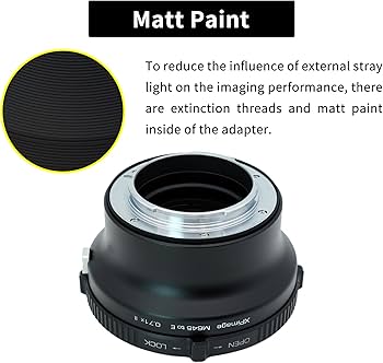 Amazon.com : XPIMAGE 0.71X Optical Focal Reducer Speed Booster