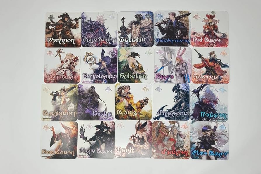 Amazon.co.jp: Eorzea Cafe FF14 Job Coaster 20 Types, Wise Man