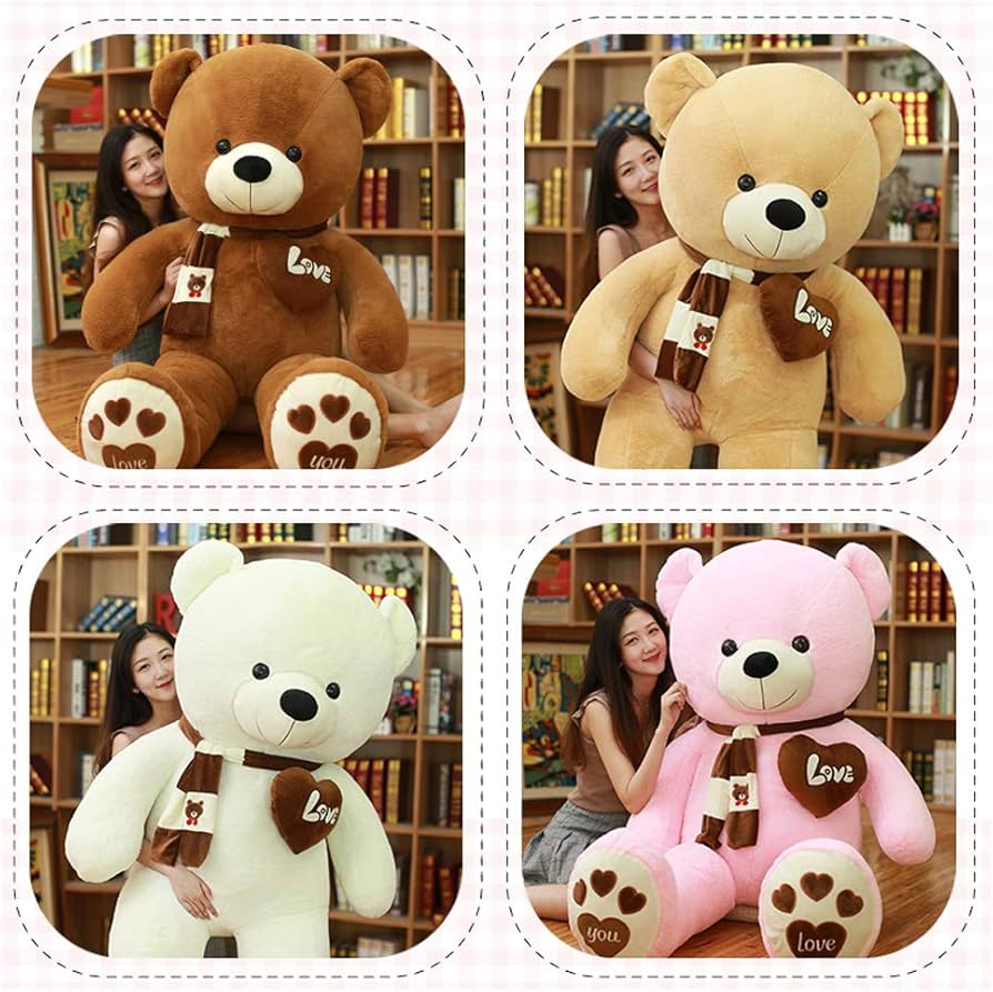 Amazon.co.jp: AMIRA TOYS ぬいぐるみ 特大 くま 可愛い熊 動物 大きい