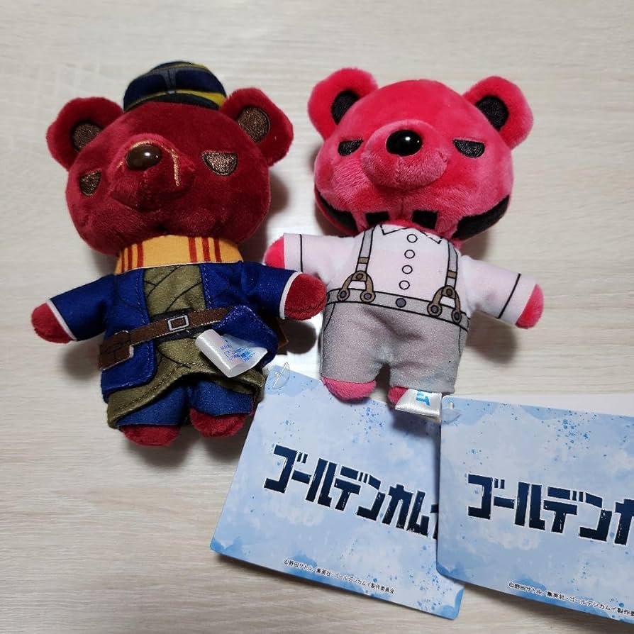 Amazon.co.jp: TVアニメ『ゴールデンカムイ』くまぐるみ ミニ
