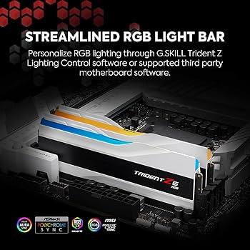G.SKILL Trident Z5 RGB Series DDR5 RAM (Intel XMP 3.0) 96GB
