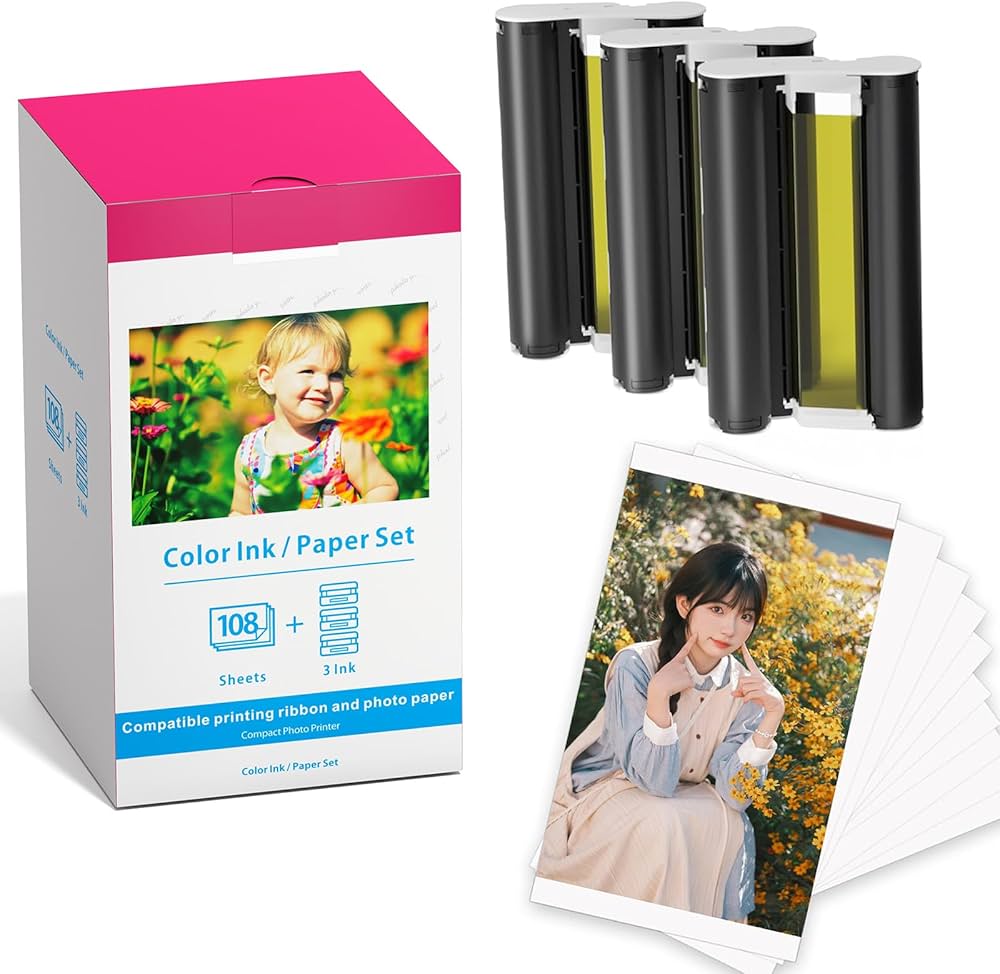 Amazon | 互換 Canon Selphy CP1500 インク/ペーパーセット KL-36IP