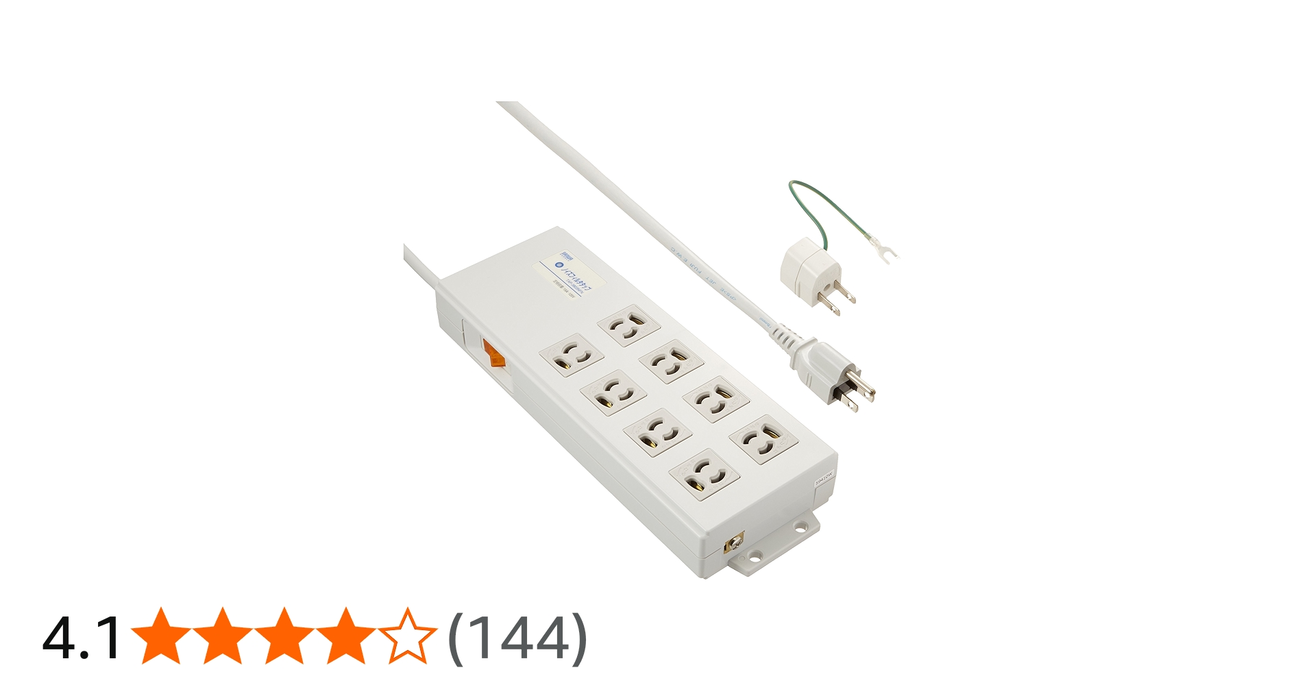 Amazon.co.jp: サンワサプライ ノイズフィルタ内蔵タップ 3P 8個口