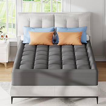 Amazon.com: ELEMUSE Dual Layer 3 Inch Memory Foam Mattress Topper