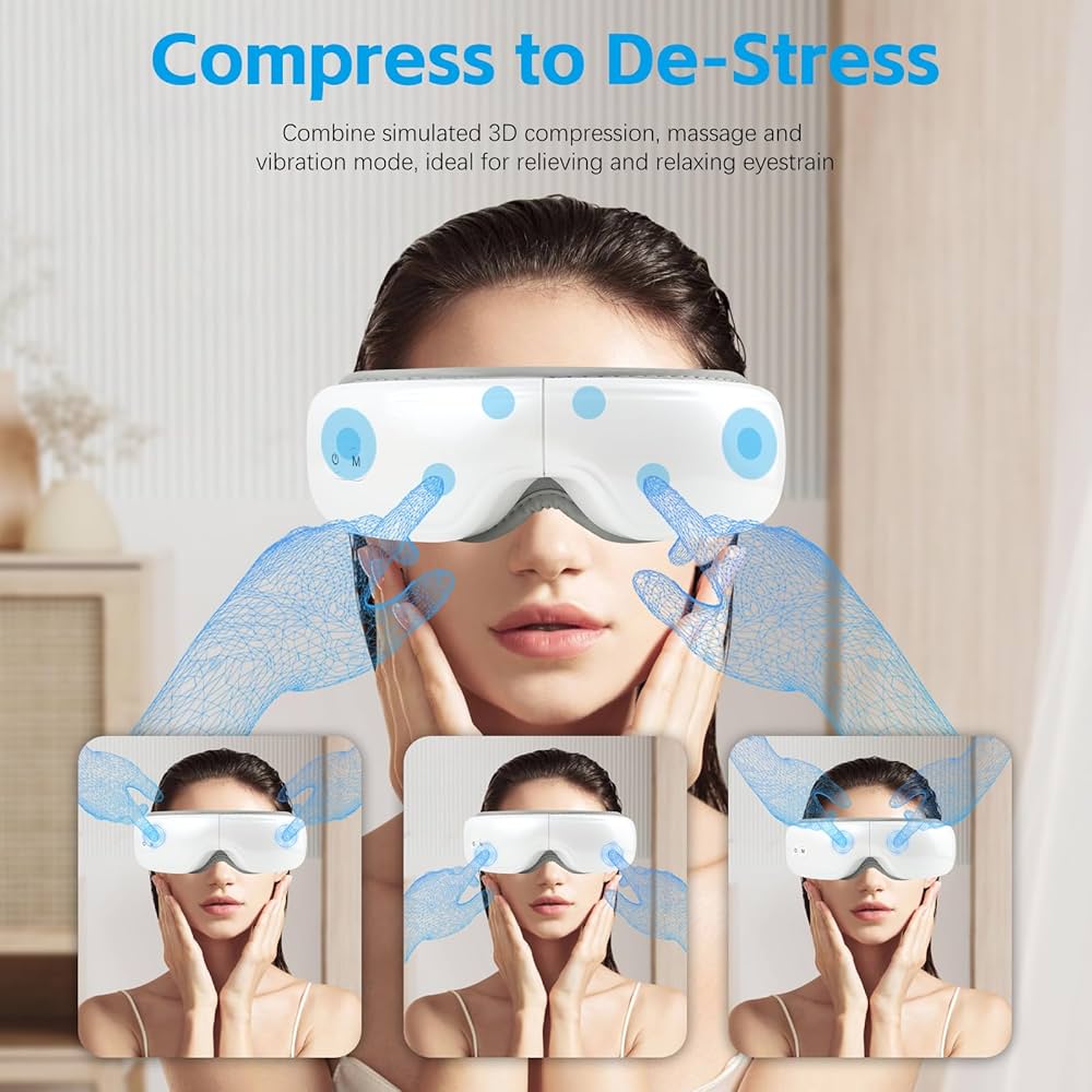 Amazon.com: VOZIXALA Eye Massager, Smart Eye Massager with Heat