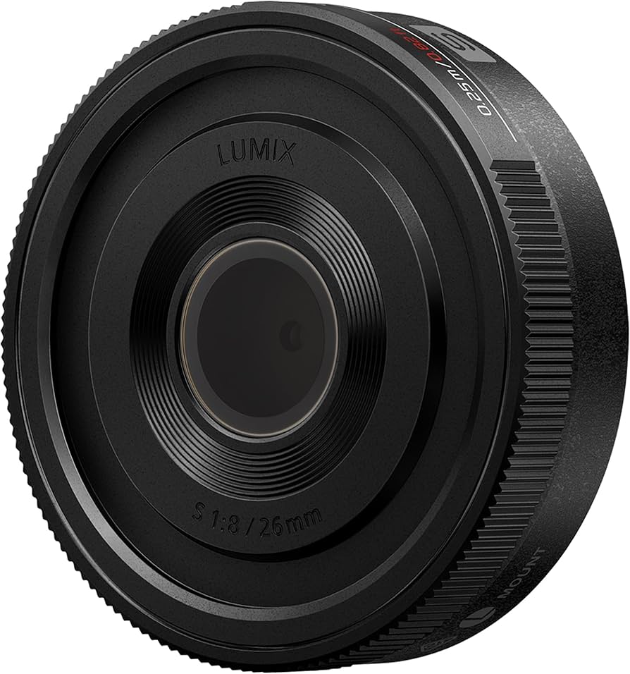 Amazon.com : Panasonic LUMIX Full Frame Camera Lens, S 26mm F8 - S