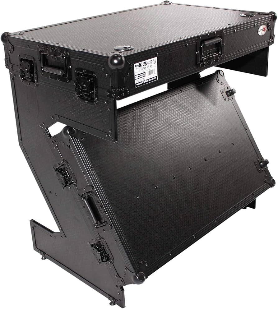 Amazon | ProX XS-ZTABLEBLJR Z-Table Jr 折りたたみ式DJテーブル