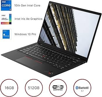 Amazon.com: Lenovo ThinkPad X1 Carbon Gen 8 14-inch FHD