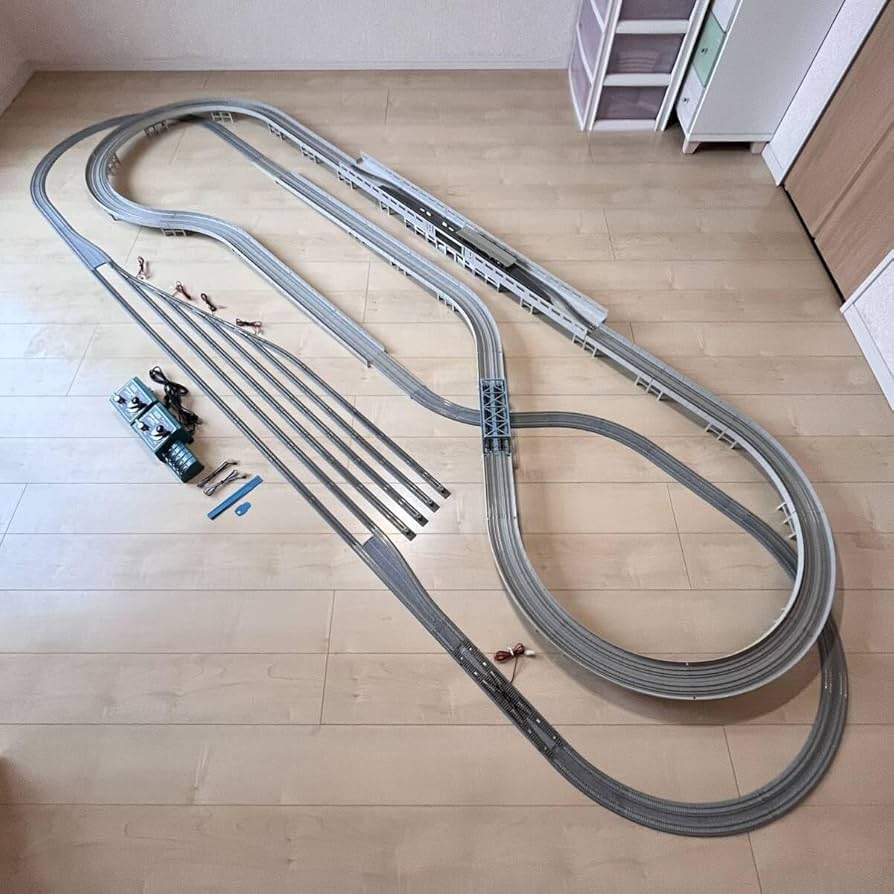 Amazon.co.jp: Nゲージ KATO ユニトラック 複線高架8の字エンドレス