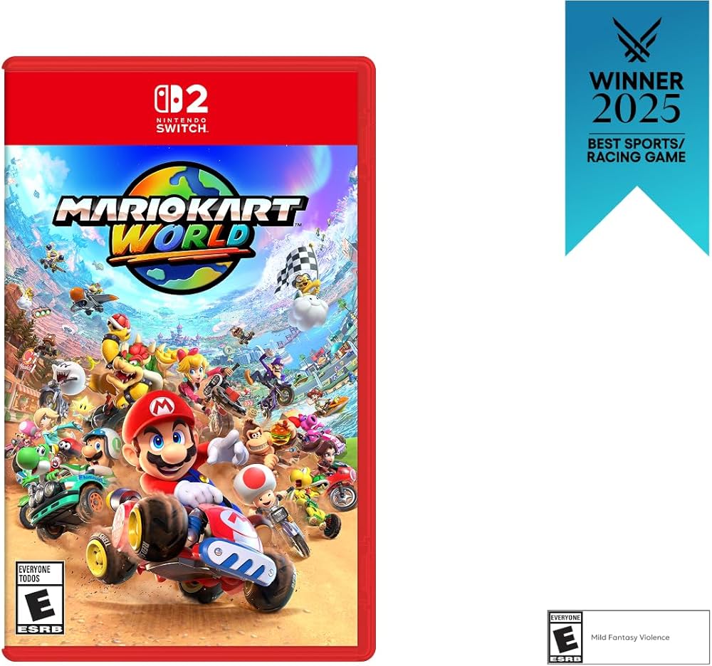 Amazon.co.jp: Mario Kart World (輸入版:北米) – Switch 2 : ゲーム