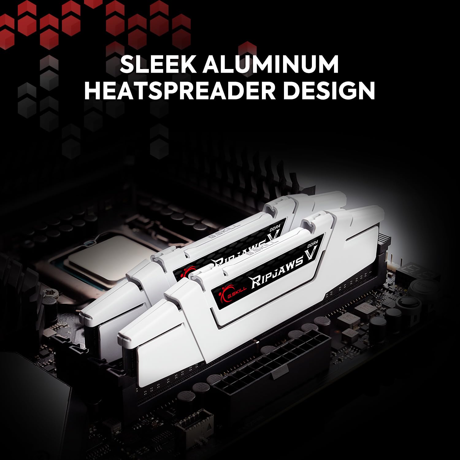 G.SKILL RipjawsV Series DDR4 RAM (XMP) 32GB (2x16GB) 3600MT/s CL18