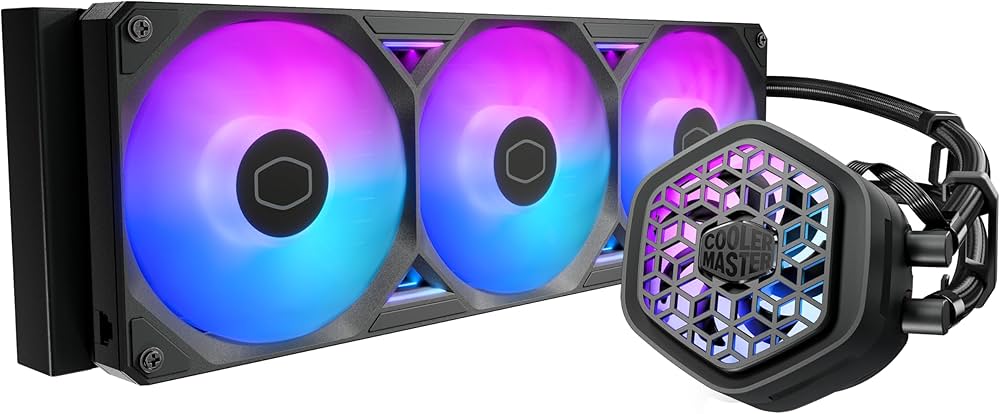 Amazon.co.jp: Cooler Master ML 360 Atmos II VRM Fan ARGB 簡易水冷