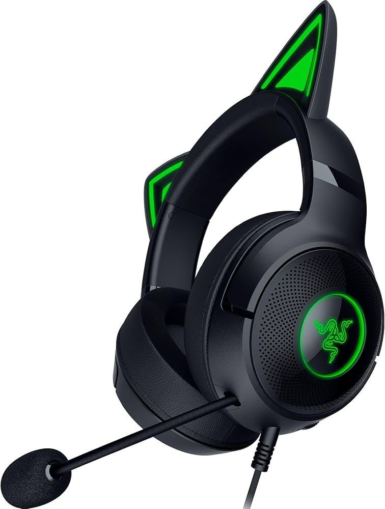 Amazon.com: Razer Kraken Kitty V2 USB Wired Headset: Chroma RGB