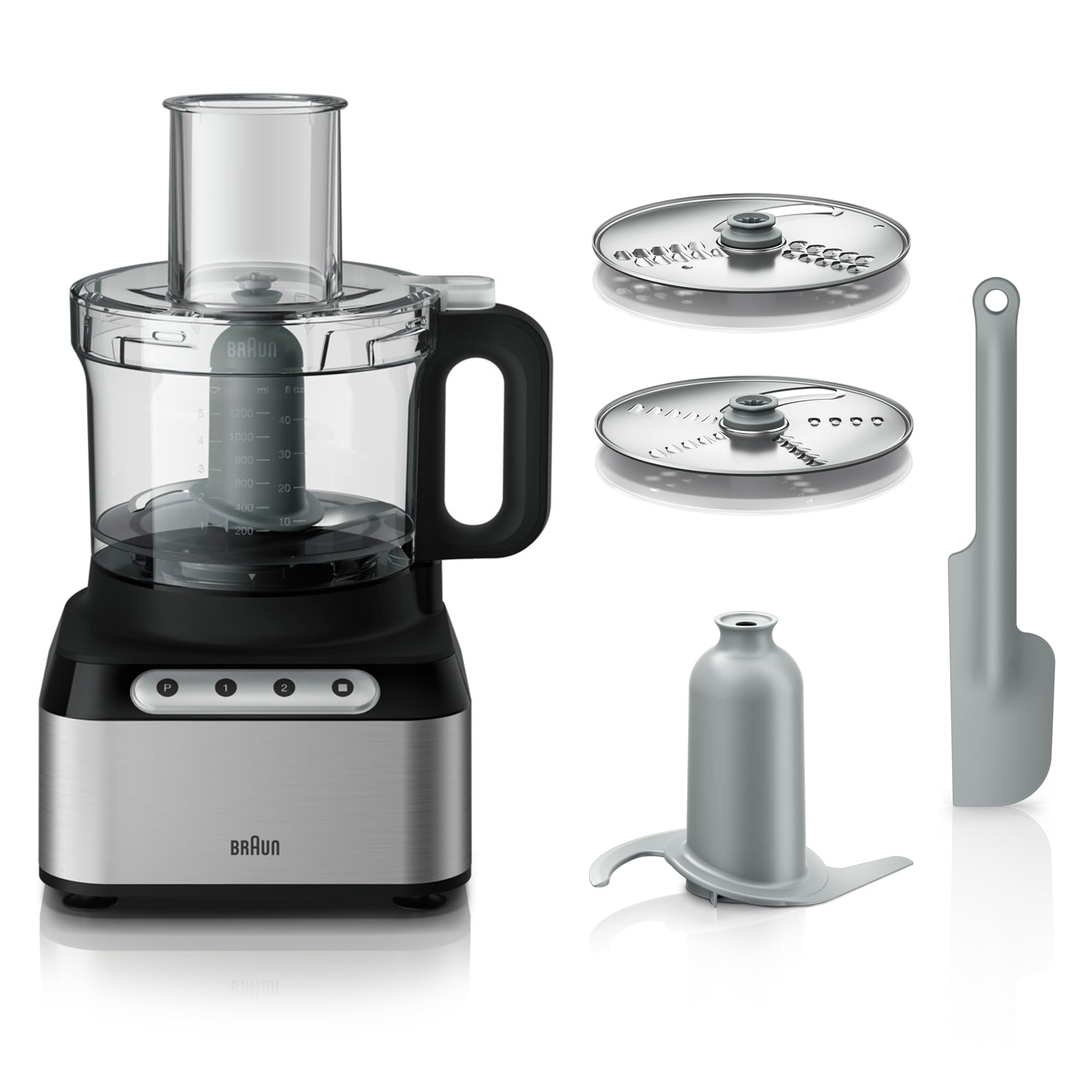 Braun 8 Cup Food Processor - FP3211SI : Amazon.ca: Home