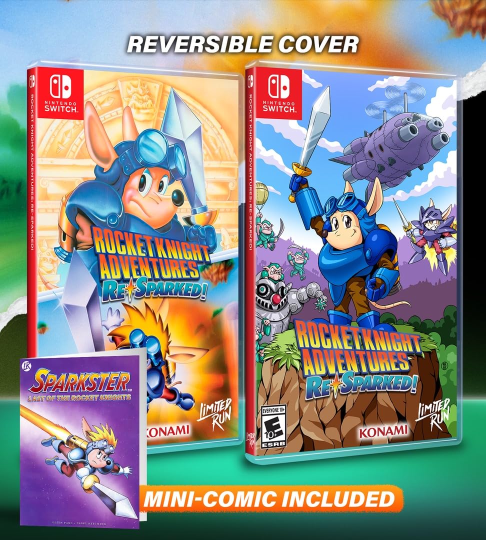 Amazon.com: Rocket Knight Adventures Re:Sparked - Nintendo Switch