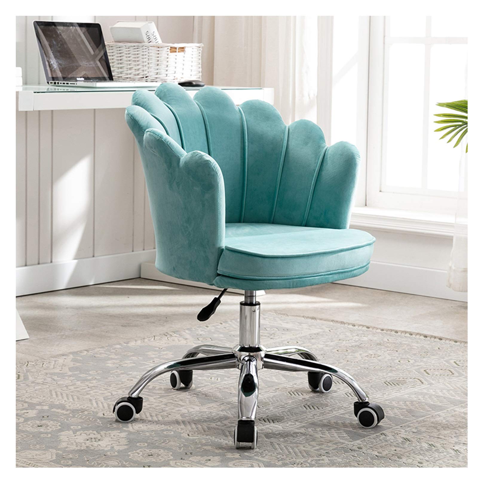 Amazon.co.jp: オフィスチェア、ベルベットオフィスデスクチェア