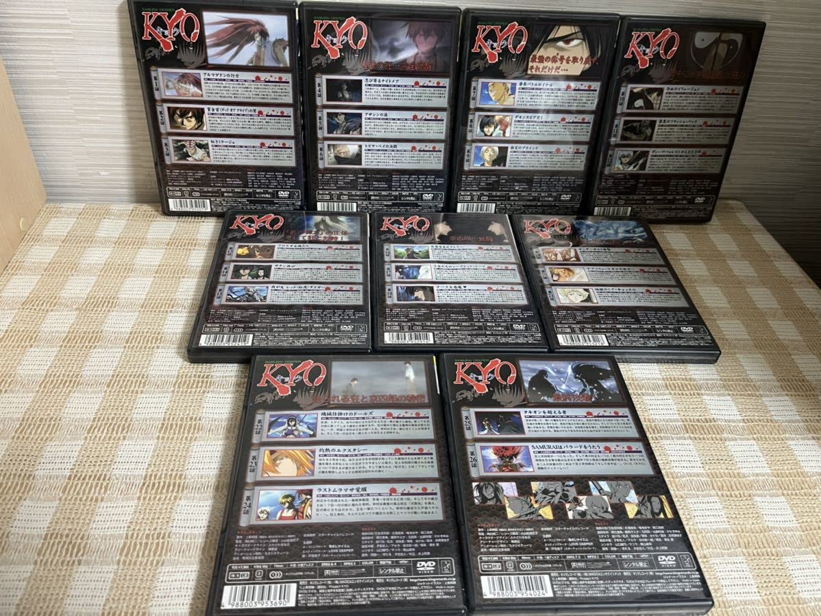 Amazon.co.jp: SAMURAI DEEPERサムライディーパー KYO 全9巻セット DVD